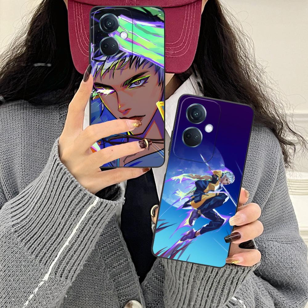Valo Waylay Phone Case for OPPO Reno 14 13 12 11 10 9 8 7 6 5 F T Pro 5G Soft TPU Shockproof Cover