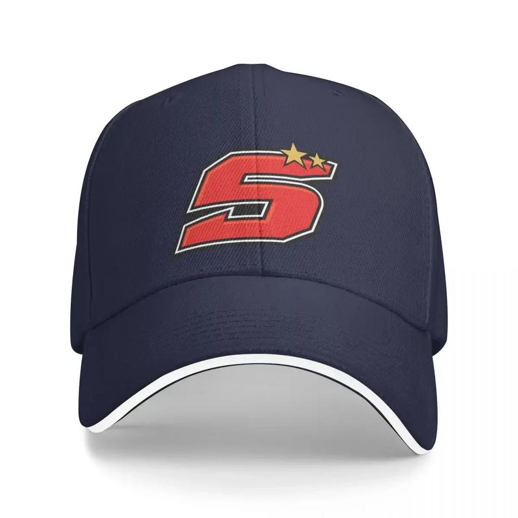 Johann Zarco Number  Red  Baseball Caps Snapback Baseball Hats Breathable Casual Outdoor For Unisex And Women Polychromatic