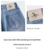 Trendy Women's 2026 Spring/Autumn Jeans: Narrow & Wide Leg, High-Grade Drape, Slimming Fit