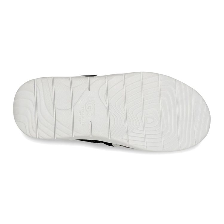 UGG Cloudlet Sneaker Comfortable Breathable Casual Running Shoes Kids Sneaker Black White 1107979K- BWHT