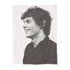 Evan Peters Muster Decke Weich Warm Flanell Überwurf Plüsch für Bett Wohnzimmer Picknick Reisen Zuhause Sofa