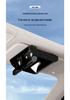 Sun Visor Multifunctional Car Glasses Clip and Storage Case