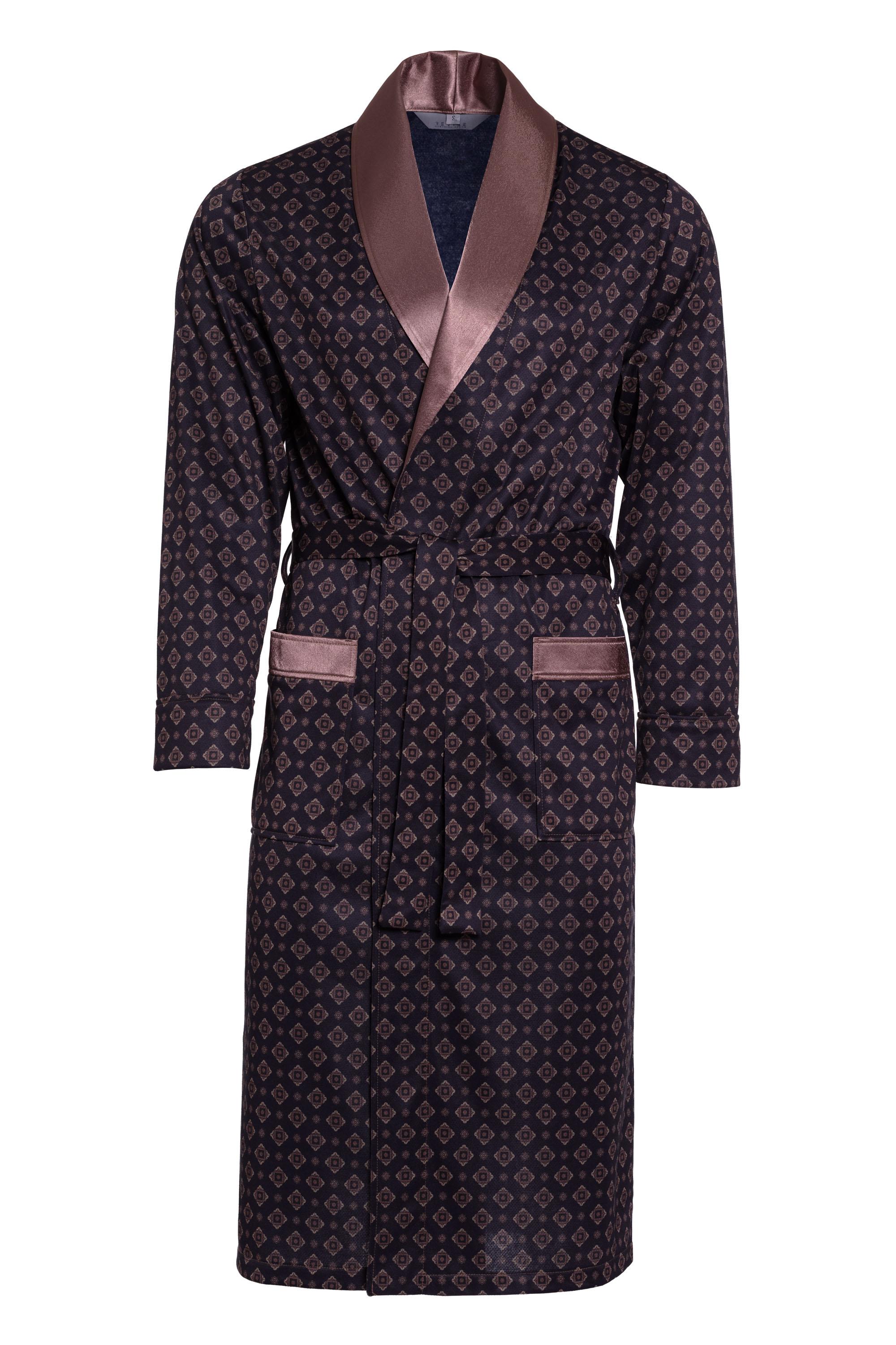 RE-502 Men`s bathrobe • Color: black