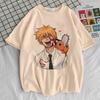Chainsaw Unisex Top Tees Girl Digital Kawaii Comfortable 80s T Shirt Graphic Hip Hop Retro Colorful