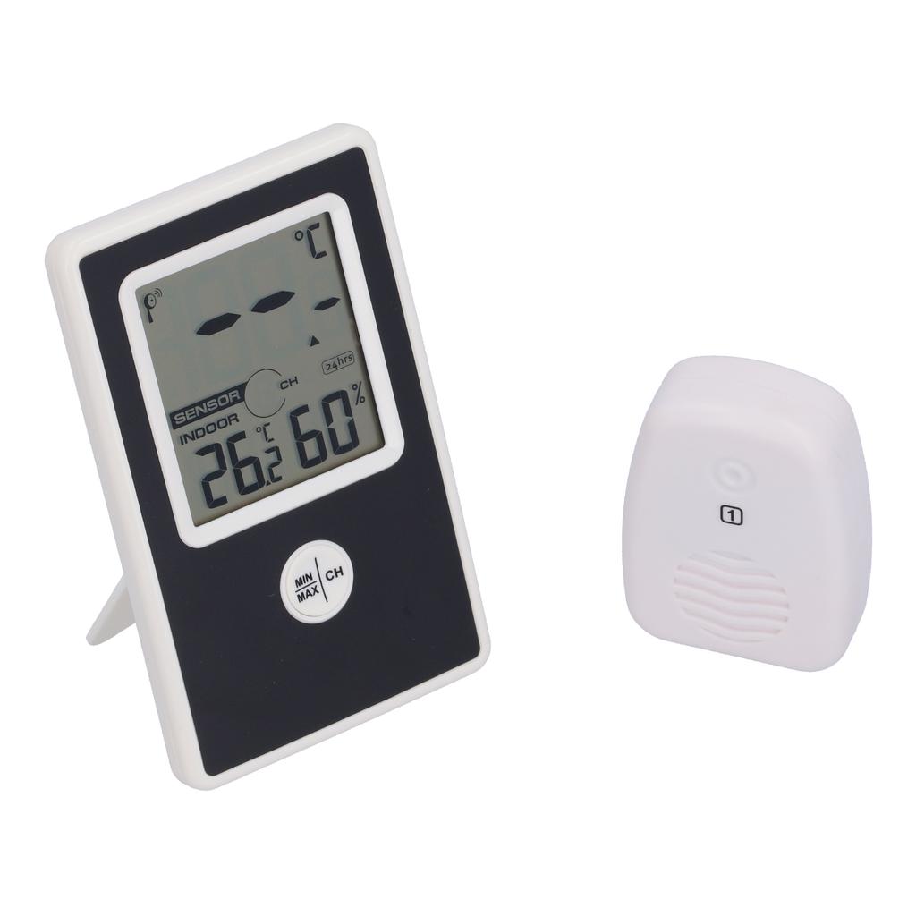 Elektronisches Thermohygrometer, digitales Hygrometer, Thermometer für den Innen- und Außenbereich zu Hause