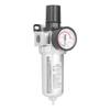 Compressed Air Filter Regulator Combo Water Oil Trap Separator with Gauge for Compressed Air Lines