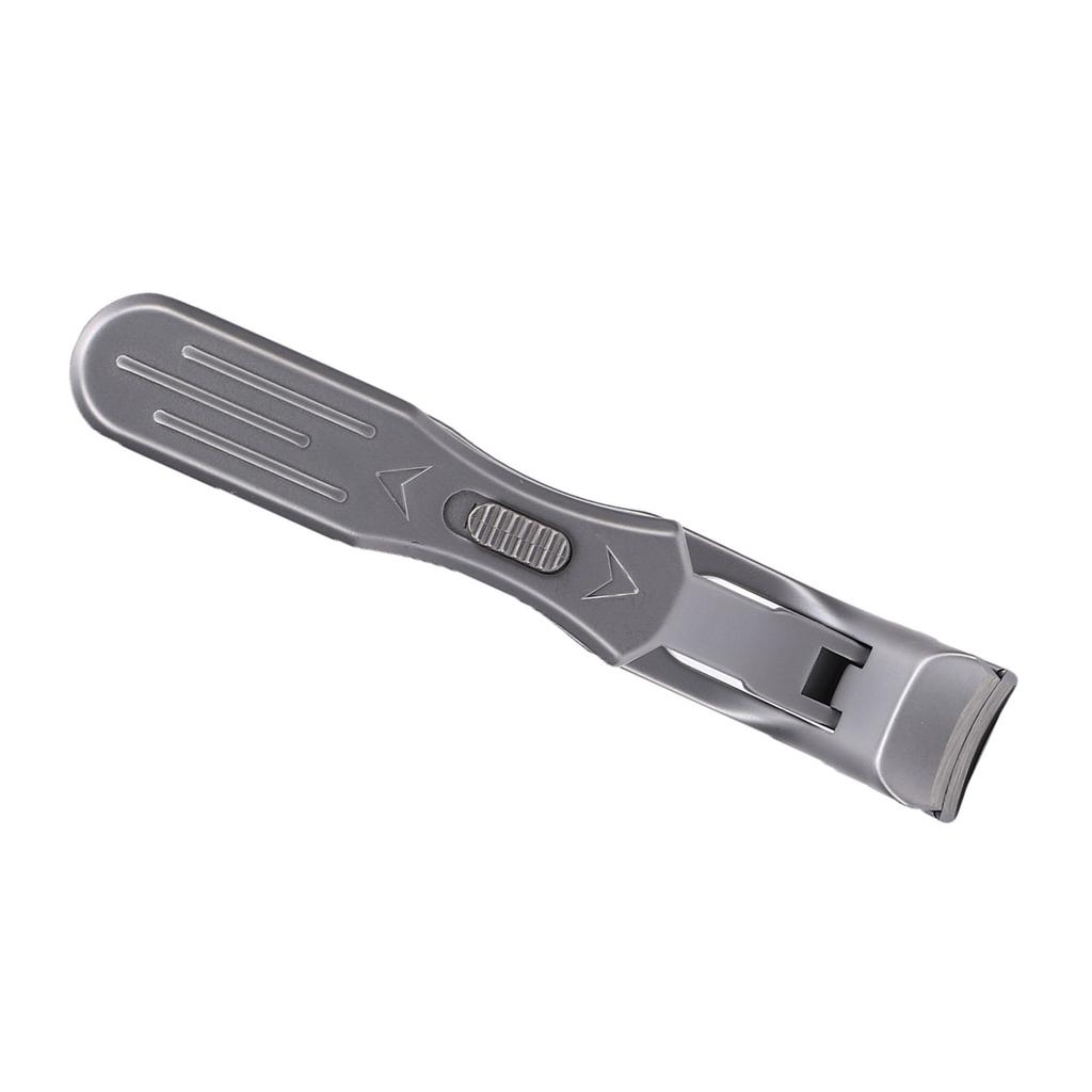 Angled Head Nail Clippers Long Handle Wide Jaw Opening Large Toe Nail Clippers Heavy Duty Stainless Steel Fingernail