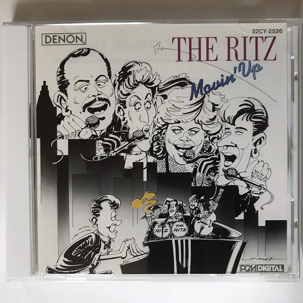 CD RITZ - Movin'Up 32CY2526 Denon 1988 Japan ObiJazz Used