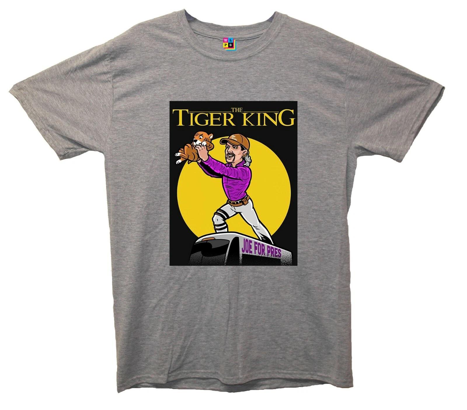 The Tiger King Printed T-Shirt (Tiger King Inspired) Funny, TV, Tee 4XL