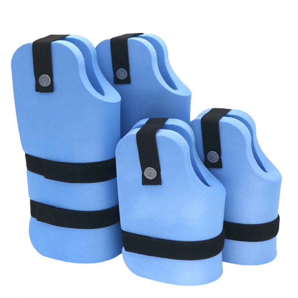 Portable Adjustable Foam Swim Aquatic Cuffs 2Pcs Water Aerobics Exercise Set Swimming Accessory for Arms And Ankles