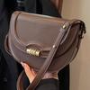 Vintage Saddle Bag 2023 Small Minimalist Shoulder Bag Classic Handbag Crossbody Bag