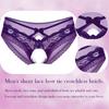 Muži Sexy Krajka Spodní prádlo Kalhotky Kalhotky Sissy Spodní prádlo Bowknot Kalhotky bez rozkroku Spodní kalhotky Noční prádlo