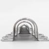 Heavy Duty Saddles Pipe Clamp Metal Water Tube Holder Bracket 2 Hole for Enhances Durability and Corrosion Resistance
