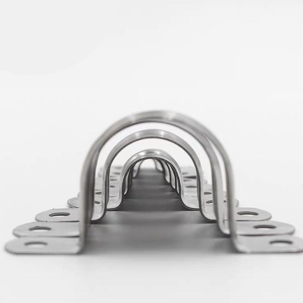 Heavy Duty Saddles Pipe Clamp Metal Water Tube Holder Bracket 2 Hole for Enhances Durability and Corrosion Resistance