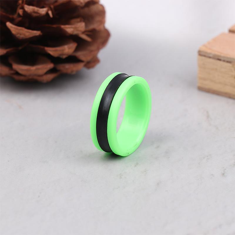 1/2Pcs Fishing Line Puller Anti-Slip Rubber Ring Portable Line Pull Loop Aluminum Alloy Fishing Tackle Tool Fishing Equipment