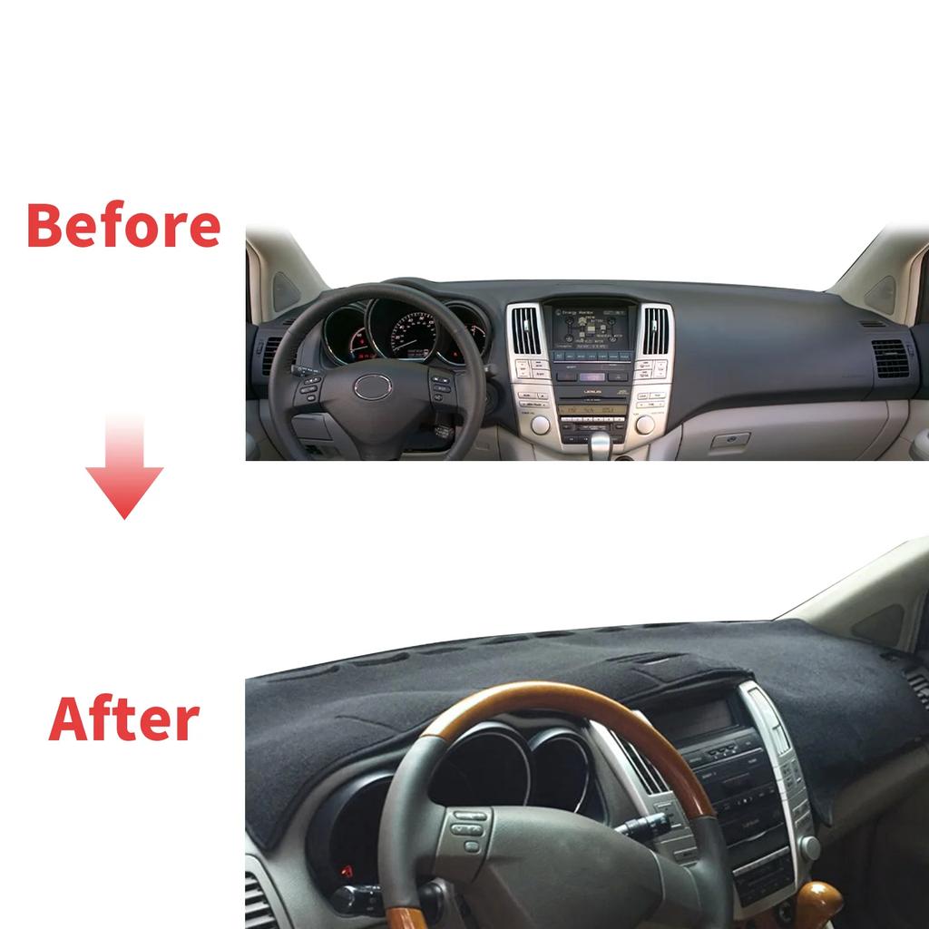 Fit for Lexus RX 2004 2005 2006 2007 2008 2009 DashMat Sunshade Dashmat Dashboard Cover Pad Protective Carpet Car Accessories