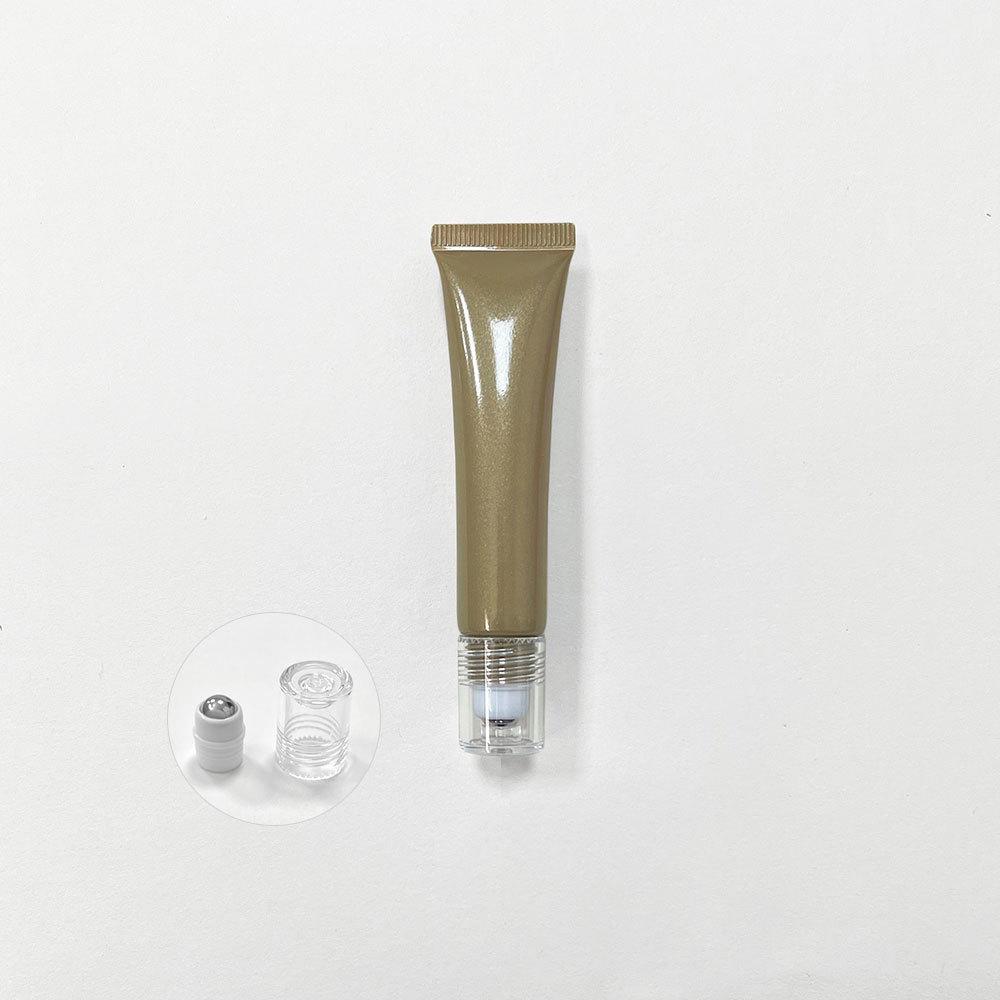 10g-30g Soft Tube Eye Cream with Three Roller Balls & Stainless Steel Roller Ball Bottle
