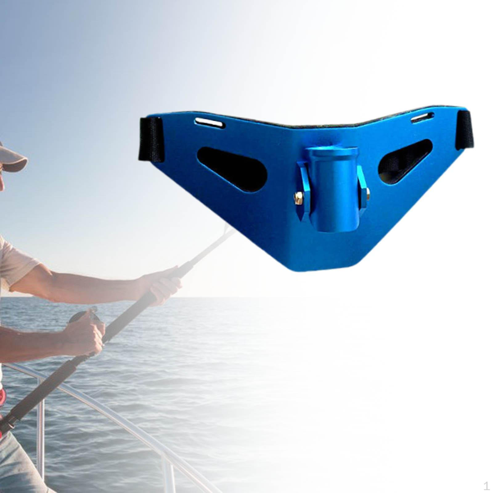 

Держатель для удилищ на пояс для рыболовных боев, прочная профессиональная подставка для снастей синий