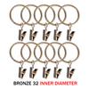 10PCS Curtain Clip Iron Made Curtain Clips Multicolor Buckle Clip Retro Classic Drapes Tie Buckles Modern Curtain Accessories