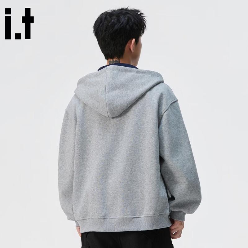 CHOCOOLATEit Herrars Color-Block Zip-Up Hoodie