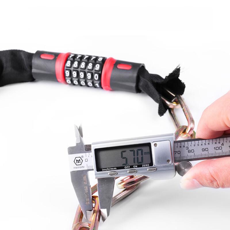 XPAY Portable Waterproof Anti-Rust Motorcycle Combination Lock
