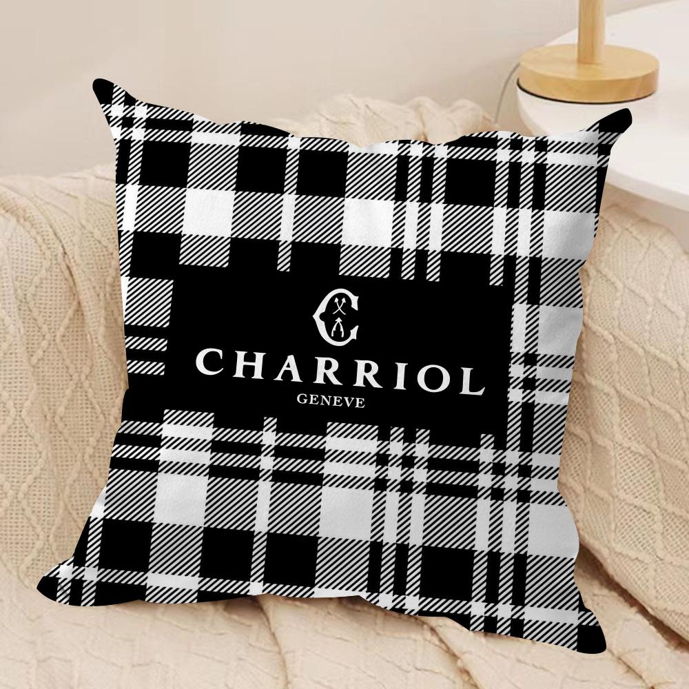 Luxury CCharriol Cushion Cover Pillowcase Ultra Soft Skin Friendly Fabric Cloud Like Comfort  Concealed Zipper