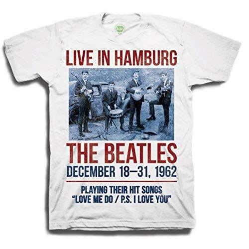 The Beatles Men s Palladium 1963 T-Shirt, Black, Large M