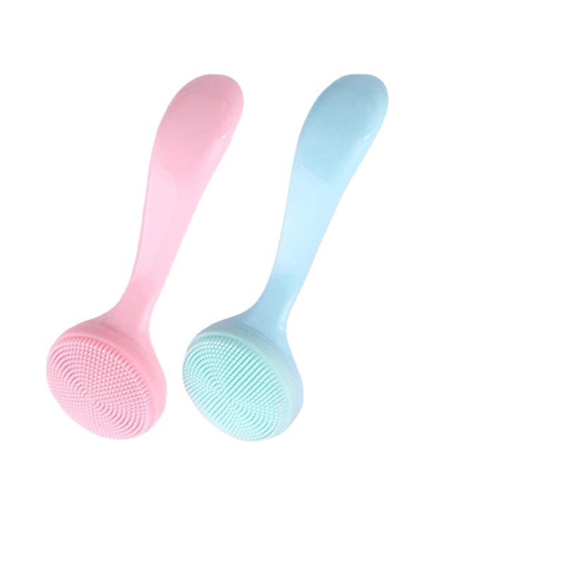 Portable Silicone Facial Cleansing & Makeup Remover Brush - Soft Blackhead Remover Tool