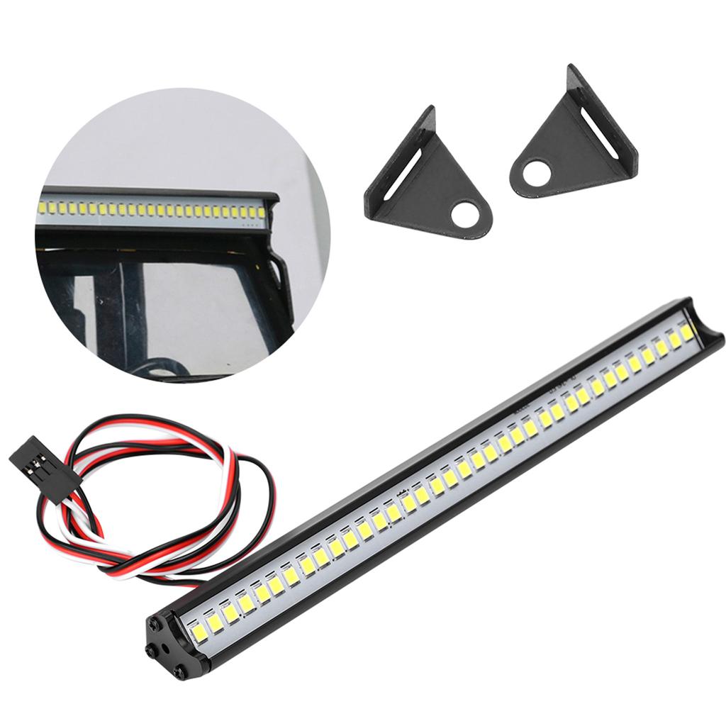 RC Uniwersalne Światło Dachowe Super Jasne Jednorzędowe 35LED z Przełącznikiem Sterowania Kanałami