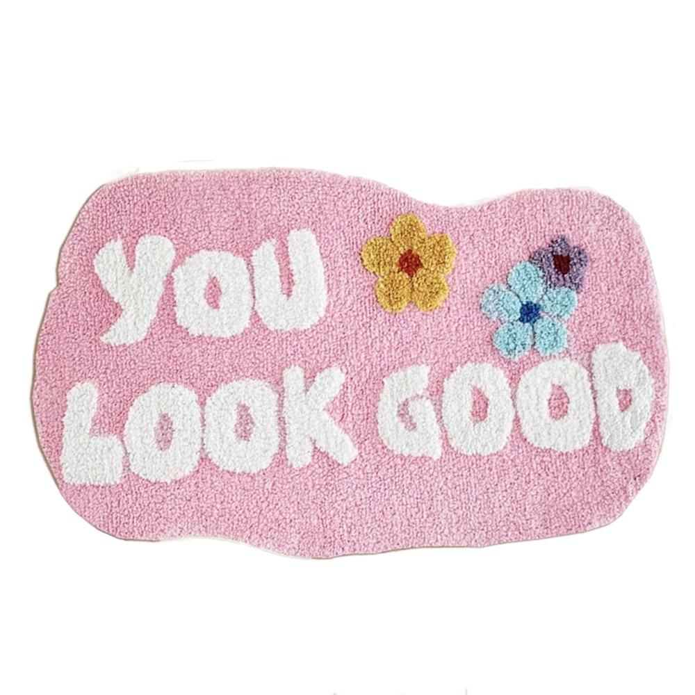 

Абсорбирующий коврик из искусственного кашемира, супермягкий напольный коврик, плюшевый напольный ковер, украшение для дома розовый