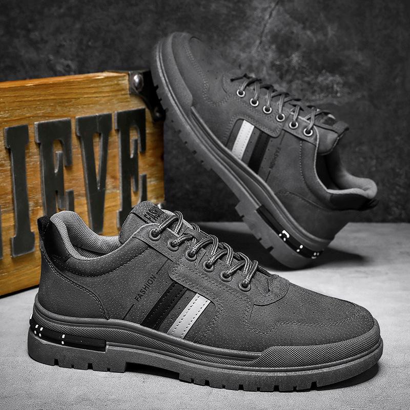 Men's shoes spring and autumn non-slip wear-resistant low-top outdoor tooling shoes new men's sports Martin boots