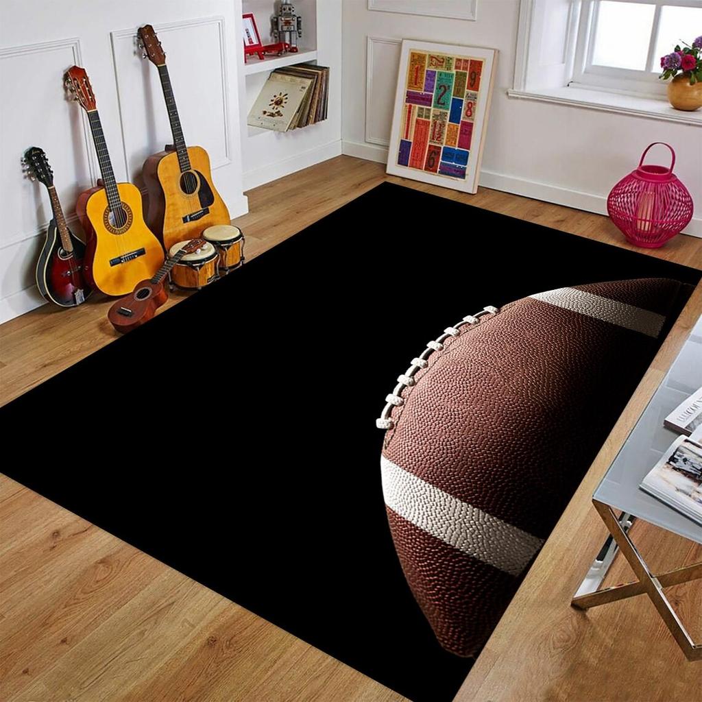 American Football Rug,NFL Rug,Gift For HerHim Room Rug,For Living Room Rug,Non Slip Floor Carpet,Teen's Rug, Kid's Room Rug