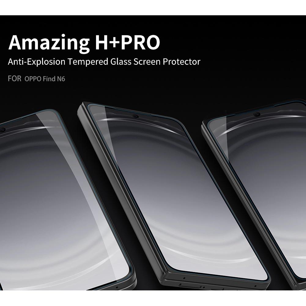 NILLKIN Tempered Glass For OPPO Find N6 Protector Film HD Clear Anti-Glare Ultra-Thin 9H 2.5D FM5000