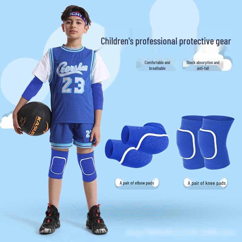 Kids Sports Knee and Elbow Pad Set M