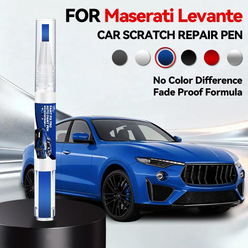 Purpose Vehicle Car Paint Repair Pen For 2016-2025 Maserati Levante Paint Scratch Repair Accessories White 268A Black NMN Blue 4