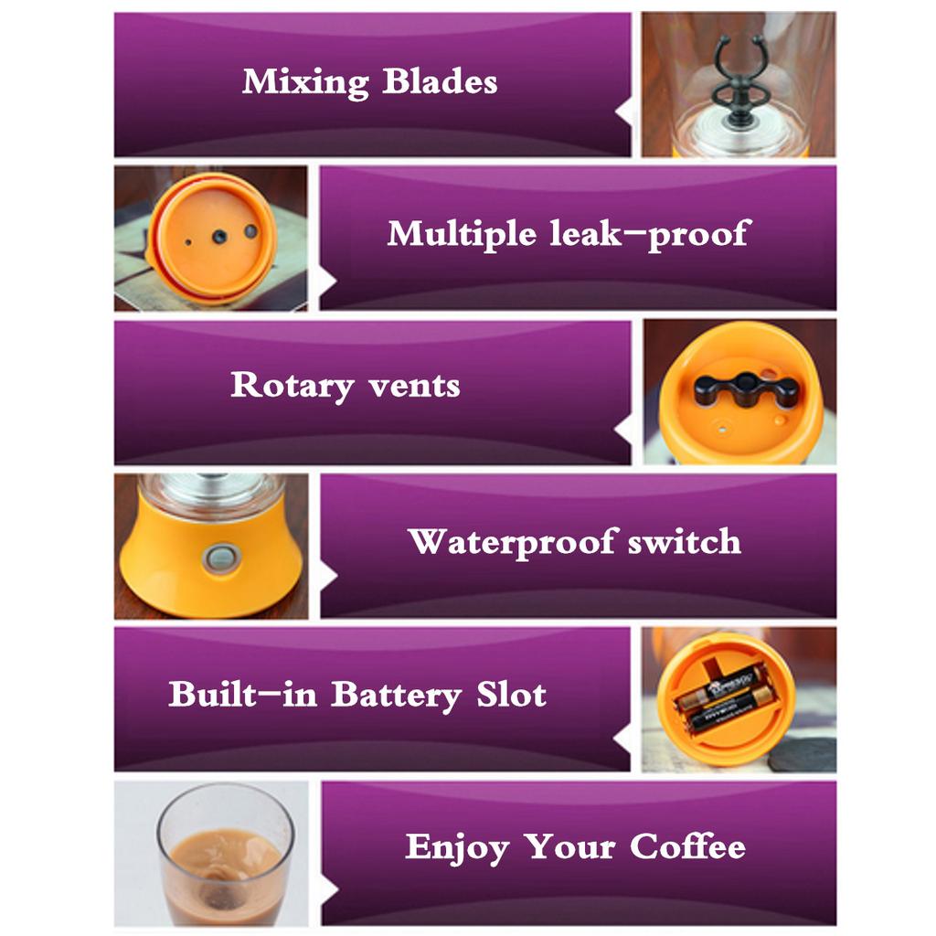 Автоматический миксер Смешивание Блендер Бутылка Чашка Шейкер Протеин ...