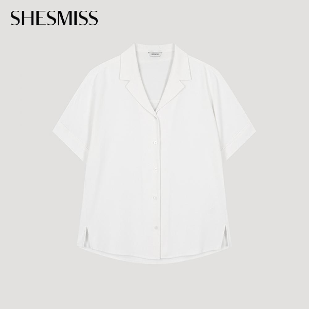 

She S miSS Натуральная рубашка с открытым воротником SwwSto22020 Iv Ivory/55
