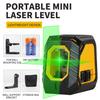 High-Brightness Green Laser Level: Two-Line Infrared Floor Leveling Tool
