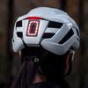 Bicycle Helmet with Integrated Multi-Directional Lighting USB-C 57-61 cm - White
