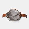 Borsa Pranzo Scacchiera Design di Nicchia Semplice Retrò Borsa a Mano Monospalla Crossbody Quadrato Piccolo