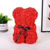 1pc Valentine's Day Gift Creative Rose Bear Gift Box PE Flower Romantic Foam Bear Hug Bear