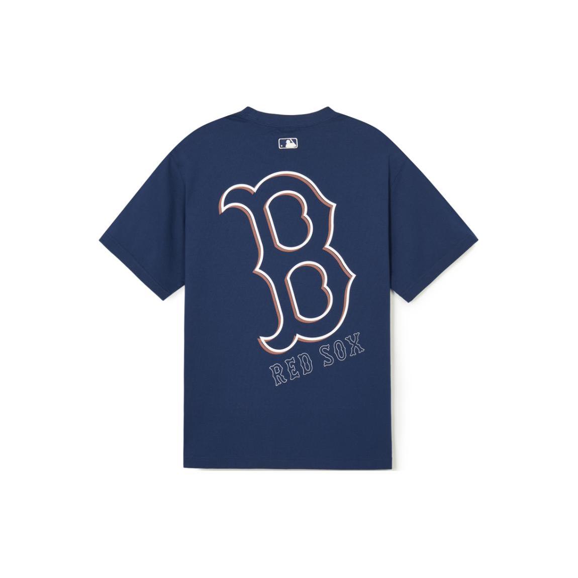 MLB SS24 T Shirt Unisex Navy Blue 3ATSB0343-43NYS XS