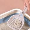 1PC Mesh Litter Scoop For Sifting Cat Litter Box Shovel Efficient Waste Cleaning Hanging Hook Durable PP Material Pet Clean Tool