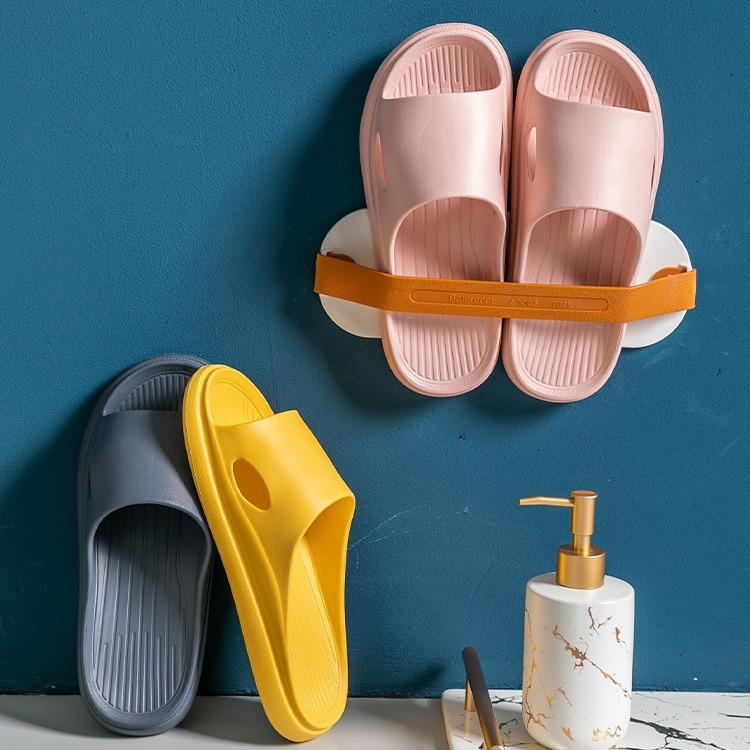 

Slippers women s summer home non-slip bathroom bath couple thick bottom home men s sandals summer wear Shoe mark 36/37 [Recommended 35-36 feet]