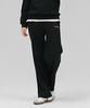 CHASECULT Unisex Essential Straight Brushed Pants - Black