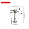 Magnetic Wrought Iron Mosquito Coil Holder & Ash Tray