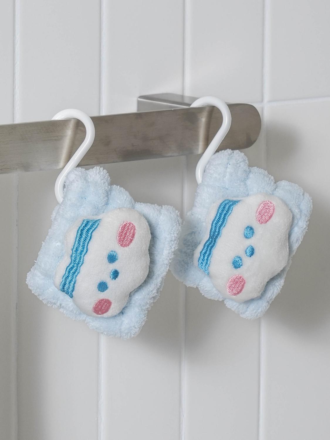 Мягкие пушистые ленты для очищения запястий (2-Pack) 1ea