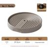 Large Movable Flower Pot Tray with Universal Wheels & Water Collection, Thick Plastic