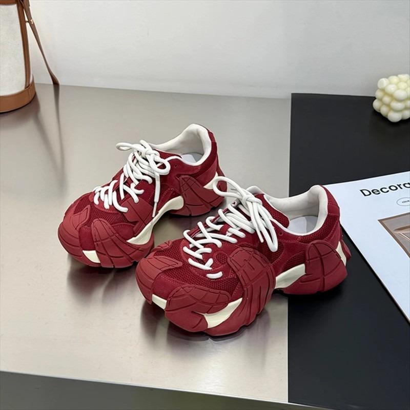 Personalized Octopus Daddy Shoes Women's Autumn New Trendy Mesh Platform Casual Sneakers Women's