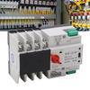 4P Dual Power Automatic Transfer Switch High Temperature Resistant Double Power Transfer Switch AC400V 100A